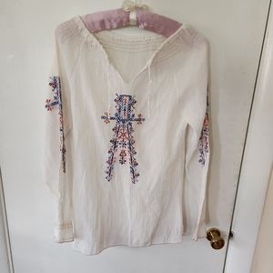 Handmade Folk Embroidered Blouse